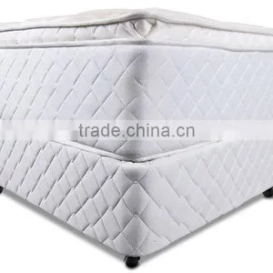 Pure White Box Spring Bonnell Coil Mattress thumbnail-2