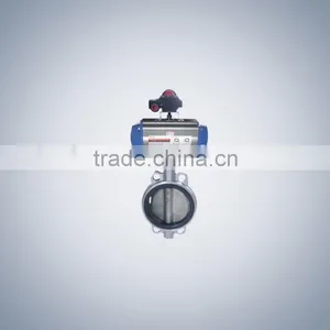 Butterfly Valves With Pneumatic Actuator (with CE Certificate) thumbnail-1