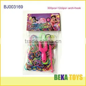 Funny Diy Rubber Rain Loom Band Kit 300pcs thumbnail-1