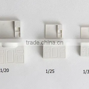 Toilet Bathroom Building Materails, Model Toilet Furniture, Architectural Plastic Model Bathtub for Scale 1/20 Quality Choice thumbnail-1