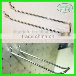 Metal Double Wire Pegboard Hook thumbnail-1