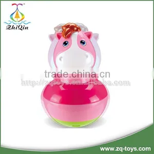 High Quality Abs Material Cartoon Rock Tumbler Toy thumbnail-2