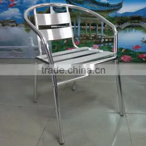 00 Aluminum Furniture Modern Light Weight Stacking Bar Chair YC002A thumbnail-1
