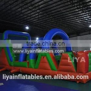 2015 Best Design 12m Inflatable Obstacle Course for Kids , Outdoor Obstacle Course thumbnail-6