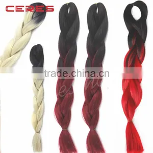 Factory Wholesale Japanese Synthetic Fiber Ombre Jumbo Braid Hair,havana Mambo Twist 12 Inch Quality Choice thumbnail-2
