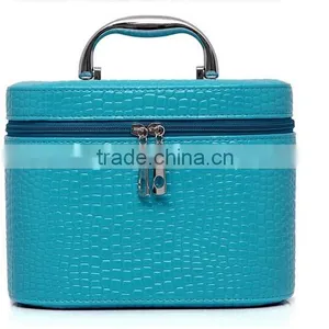 2015 Two Different Size New Python PVC Capaiable Storage Bag/cosmetic Bag for Women thumbnail-3