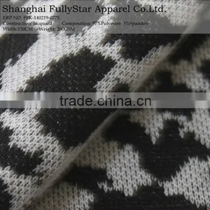 Knitted Good Quality Polyester Spandex Fabric Cloth thumbnail-1