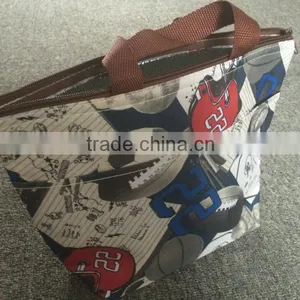 High Quality Best Selling Fabric With Aluminium Foil Cooler Bag thumbnail-2
