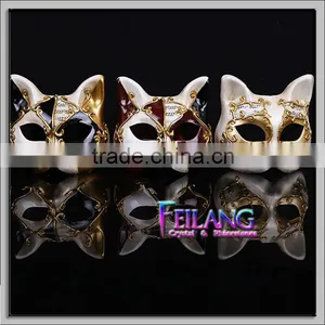 Full Face Christmas Venetian Mask thumbnail-1