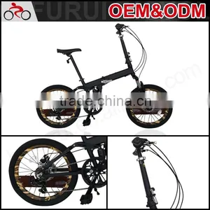 Alloy 6 Speed Alloy Frame Carbon Folding Bike thumbnail-1