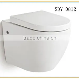 Cheap Sanitary Ware Wall Mounted Toilet Seat thumbnail-1