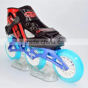 Kids Roller Skate Shoes Speed Racing Run Skate Powerful Patines thumbnail-1