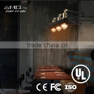 Wall Light Antique Retro Black Adjustable Wall Lamp Led With A19 Light Bulb Interior Wall Led Light thumbnail-1