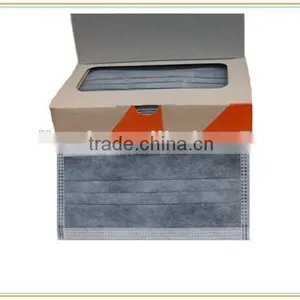 Surgical Disposable Non Woven Active Carbon Face Mask thumbnail-3
