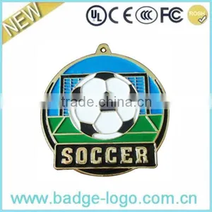Fashion Football Sports Wholsale Zinc Alloy Medals of Honor thumbnail-1