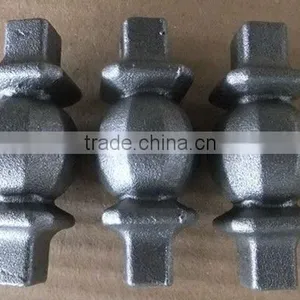Wrought Iron Decoration of Fence and Gate Forged Steel Ball thumbnail-1