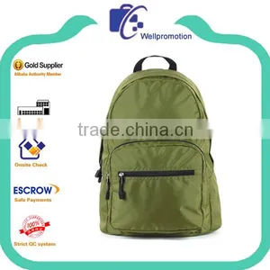 210D Polyester Laptop Backpack Promotional Logo Customized thumbnail-1