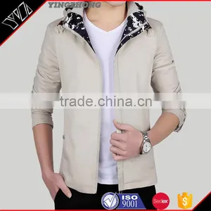 Wholesale Hevay Navy Cotton Mens Custom Winter Jacket thumbnail-2
