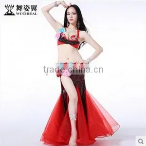 Professional Gorgeous Sexy & Elegant Belly Dance Performance Costume for Ladies thumbnail-1