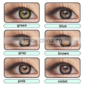 Eclipse RA Wholesale Tri Color Contact Lens 1 Year Soft Circle Lenses thumbnail-1