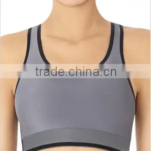 Cotton Plain Color Women Sport Tops thumbnail-2