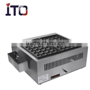 CI-767 Gas Fish Pellet Takoyaki Cooking Machine With 2 Plates thumbnail-3