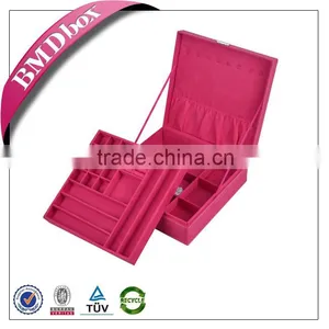 Large Square Shape Fabric Covered Gift Boxes thumbnail-1