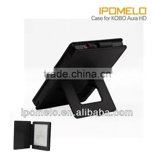 Back Standing Book Folio Case for Kobo Aura HD thumbnail-1