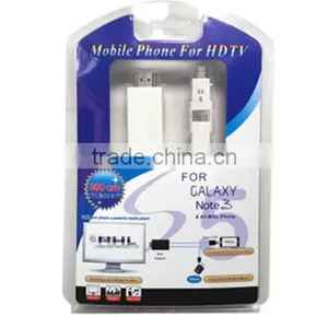 Micro Usb 11pin MHL Cable Blister Packing 3m thumbnail-1