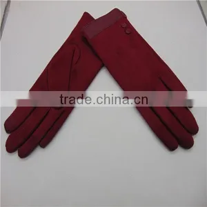 Touchscreen Faux Suede Cycling Gloves/Thin Cycling Faux Suede Gloves thumbnail-3
