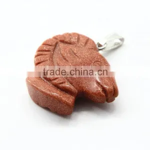 Natural Bulk Semi-precious Red Gemstone Pendant,YiWu Factory Price thumbnail-3