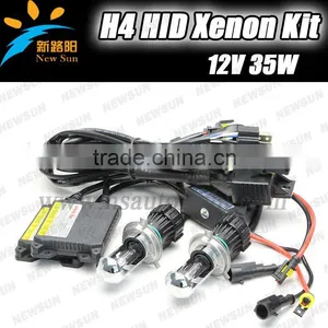 HID Xenon Kit Supplier 12V 35W H4 Hi /low Slim Kit Xenon Bulbs 3000k 4300k 6000k 8000k 10000k Auto Hid Kit thumbnail-1