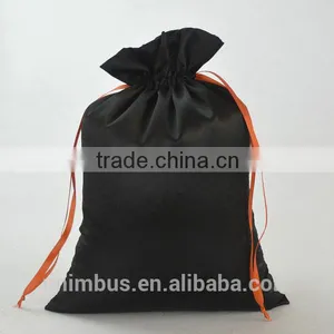 Customize Size Drawstring Satin Silk Virgin Hair Packaging Bag thumbnail-3