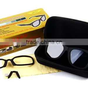 2013 New Designer Adjustable Color LCD Sunglasses thumbnail-1