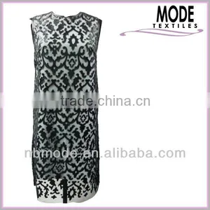 New Fashioned Ladies PU Mesh Dress thumbnail-1
