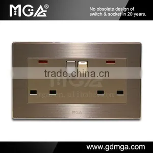 MGA Q7L Series J02AC33FD L 13A Socket With Switch thumbnail-1