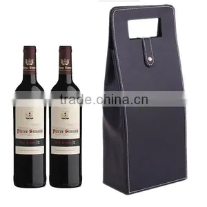 New Design Single Wine Bottle Bags for Wholesale thumbnail-5