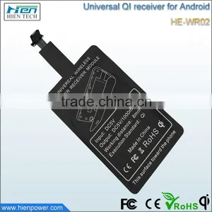 High Quality Universal Wireless Charger Receiver qi Wireless Charger Mobile Phone qi Receiver for Android Phone thumbnail-2