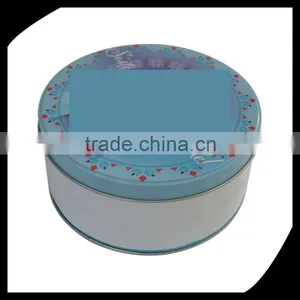 2016 Hot Selling High Quality Round Gift Tin Box , Candle Tin , Luxury Jewelry Packaging Tin Box,tin Box thumbnail-1