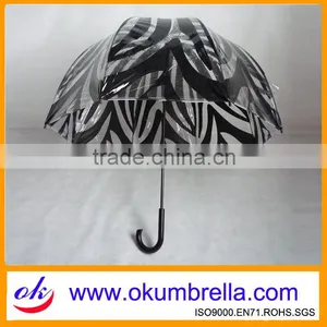China Factory Wholesale Fashion Pvc Transparent Umbrella thumbnail-1