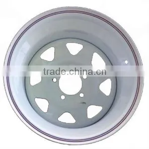 4x4 Wheels for Jeep/ Trailer on Sale China Steel Wheel Rims thumbnail-1