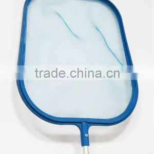 Leaf Skimmer Rake Net With 48 Inch Telescopic Aluminum Pole for Samll Pool Spa Fountain Pond Hot Tub thumbnail-3