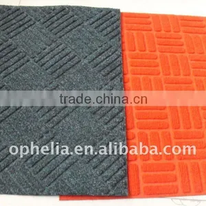 Velour Needle Punch Carpet 100% Polyester Needle Punched Nonwoven Velour Carpet thumbnail-3