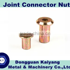 M6 M8 M10 Hex Socket Head Joint Connector Nut thumbnail-4