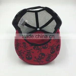 Fashion Washed Cotton Twill Distressed Trucker Cap Wholesale thumbnail-4