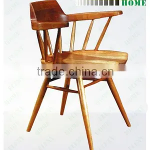 Antique Wooden Club Chair--- Ono thumbnail-1