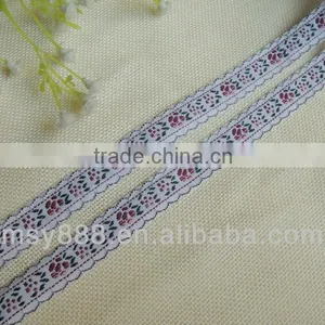3/8" Elegant Embroidery Ribbon for Garment Accessory thumbnail-1