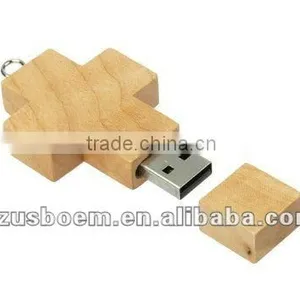 Whistle Wooden Usb Flash Memory Drive thumbnail-1