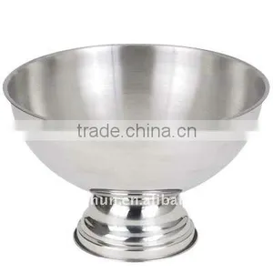 10L Stainless Steel Round Ice Bucket With Stand thumbnail-1