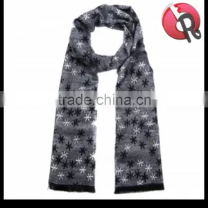 High Quality Mens Warm Winter Wool Fashion Long Scarves for Business or Casual Pattern Various Colors thumbnail-3
